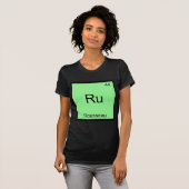 Ru - Rousseau Grappig Element Chemie Symbool T-shi T-shirt (Voorkant volledig)