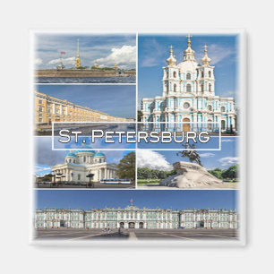 RU * Rusland - Sint-Petersburg Rusland Magneet