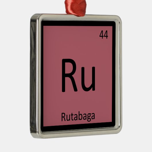 Ru - Rutabaga Planningstabel Metalen Ornament (Rechts)