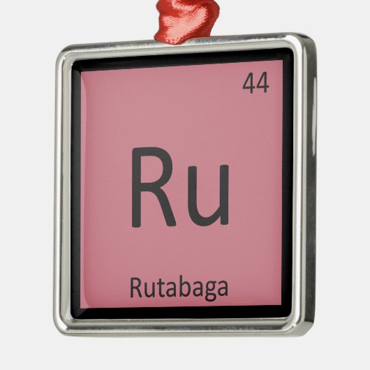 Ru - Rutabaga Planningstabel Metalen Ornament (Links)