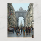 Rua Augusta - Lissabon Briefkaart (Voorkant)