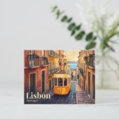 Rua da Bica Portugal Briefkaart (Staand voorkant)