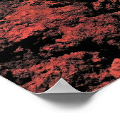 Ruapehu en de Ngaurahoe Crater Poster (Hoek)