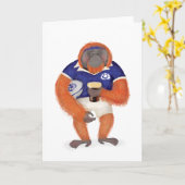 Ruaridh de rugby orang-oetan blanco kaart (Gele Bloem)