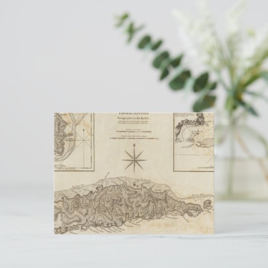 Ruatan of Rattan Briefkaart (Staand voorkant)