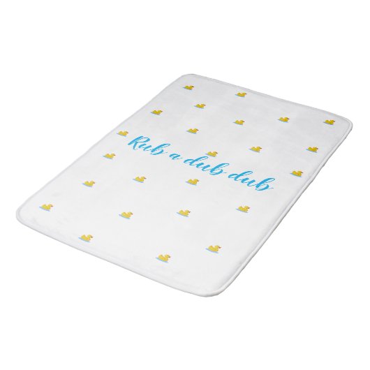 Rub A Dub Bath Mat (Gekanteld)