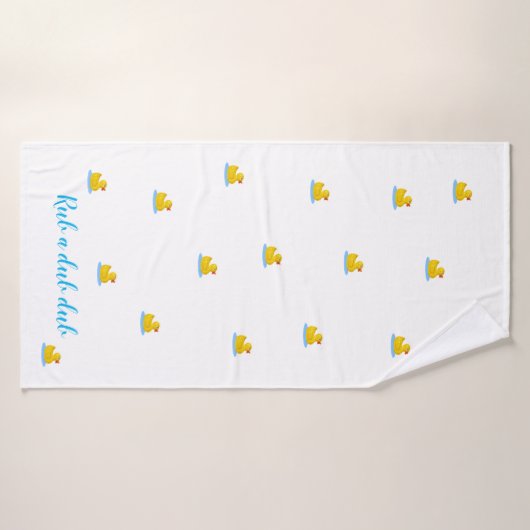Rub A Dub Dub Duck Bath Towel Badhanddoek (Badhanddoek)