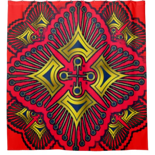 Rub-a-Dub-Dub Kleurrijk 3D Douchegordijn – Levendi (Voorkant)