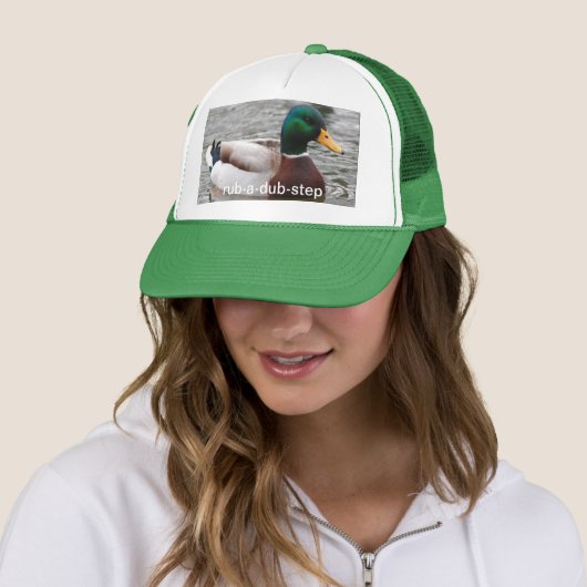 Rub-a-Dub-Step Duck-Pet Trucker Pet (In situ)