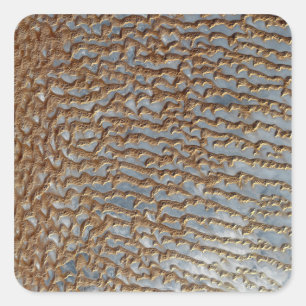 Rub' al Khali, Arabië Vierkante Sticker