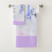 Rub een Dub Dub-piggies in de buisverf Bad Handdoek (Insitu)