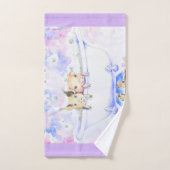 Rub een Dub Dub-piggies in de buisverf Bad Handdoek (Handdoek)