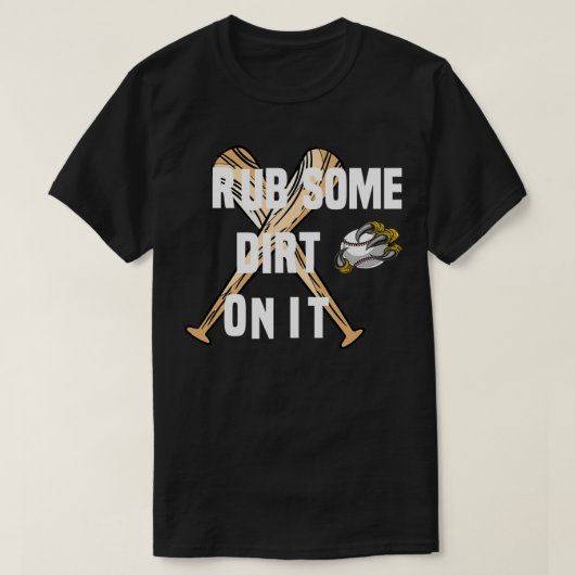 Rub er wat vuil op t-shirt (Design voorkant)