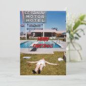 RUB HET IN!  DE ZONNY FUNNY RETRO PHOTOGROR VAN 19 FEESTDAGENKAART (Staand voorkant)