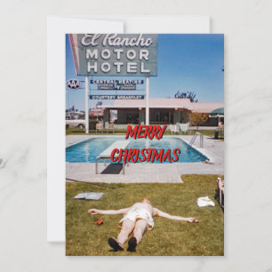 RUB HET IN!  DE ZONNY FUNNY RETRO PHOTOGROR VAN 19 FEESTDAGENKAART