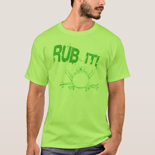 Rub het t-shirt (Voorkant)