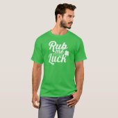 Rub me voor de lul sint-juttemis dag t-shirt (Voorkant volledig)