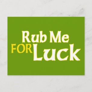 Rub me voor een lul briefkaart