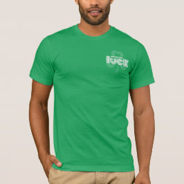Rub me voor Luck. Shamrock St.Patrick's Day T-shirt