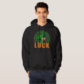 Rub mijn shamrocks voor Luck Funny St Patrick's Da Hoodie (Voorkant volledig)