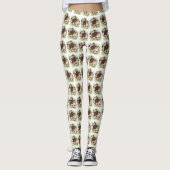 Rub My Belly Pug Leggings (Voorkant)