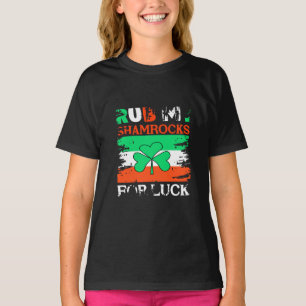 Rub My Shamrocks for Luck, St. Patrick's Day T-shirt