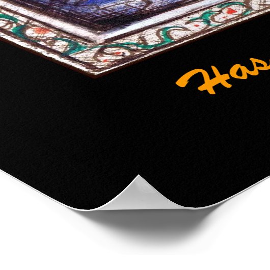 Rubaiyat afdrukken poster (Hoek)