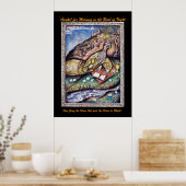 Rubaiyat afdrukken poster (Keuken)