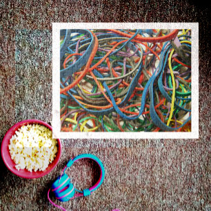 Rubber Bands Puzzle Legpuzzel