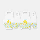 Rubber blokjes Baby shower Bedankdoosjes (Uitgevouwen)