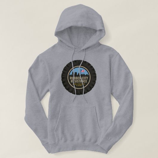 Rubber City Resistance Hoodie (Design voorkant)