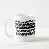 Rubber City Tire Tread Koffiemok (Links)
