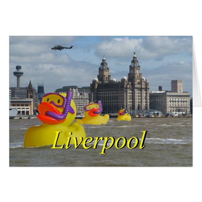 Rubber die op de Mersey leeft (Voorkant Horizontaal)