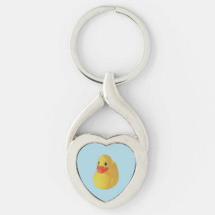 Rubber dik sleutelhanger