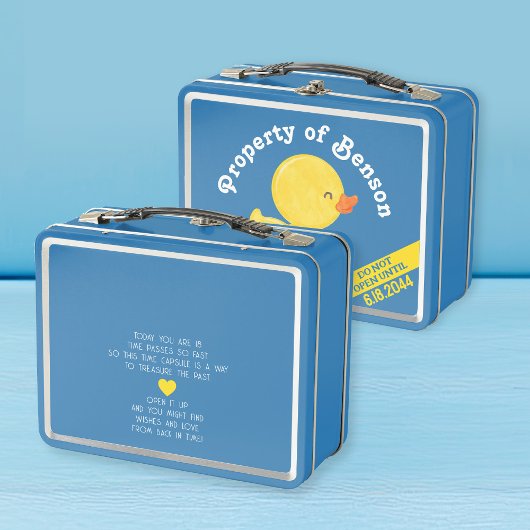 Rubber Duck 1e verjaardag Capsule Lunch Box
