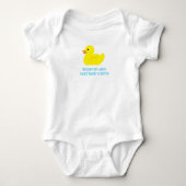 Rubber Duck Baby Bodysuit (Voorkant)