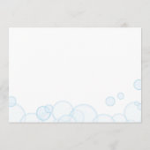 Rubber Duck Baby shower Advies voor Ouders Kaarten (Achterkant)