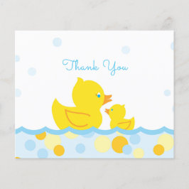 Rubber Duck Baby shower Dank je wel