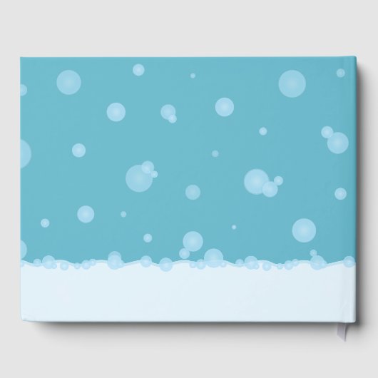 Rubber Duck Baby shower Geslacht Neutraal Gastenboek (Achterkant)