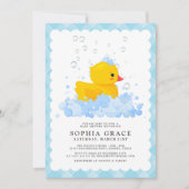 Rubber Duck Baby shower Kaart (Voorkant)