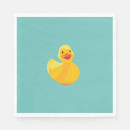 Rubber Duck Baby shower Servet