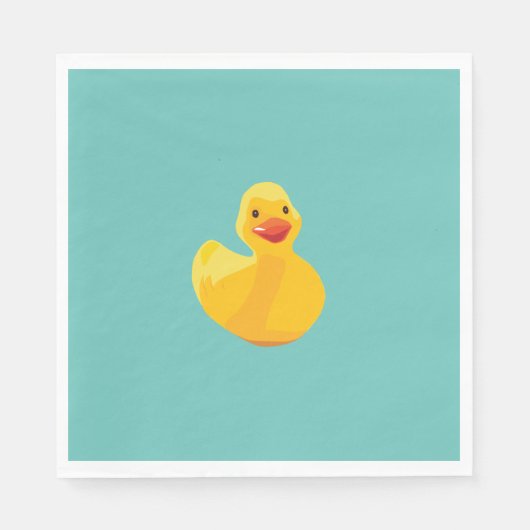 Rubber Duck Baby shower Servet (Voorkant)