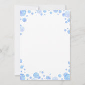 Rubber Duck Baby shower Uitnodiging (Achterkant)