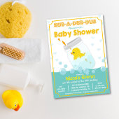 Rubber Duck Baby shower Uitnodiging