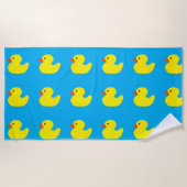 Rubber Duck Beach Towel Strandlaken (Voorkant)