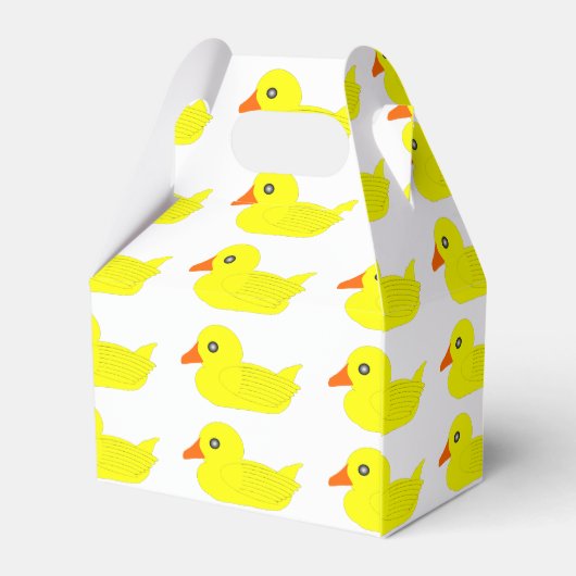 Rubber Duck Bedankdoosjes (Achterkant)