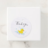 Rubber Duck Bedankjes Labels (In situ)