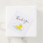 Rubber Duck Bedankjes Labels (In situ)