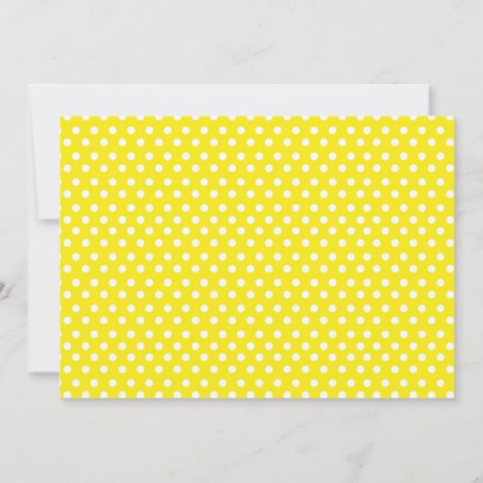 Rubber Duck Birthday Invitations Kaart (Achterkant)