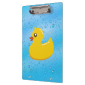 Rubber Duck Blue Bubbles Aangepaste Kinderen Klembord (Links)